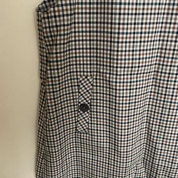 Zara Plaid Jumper Dress - Picture 4 of 5